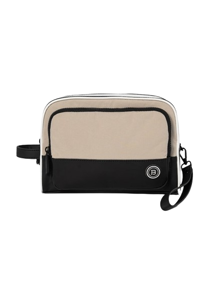 Unisex Square Pouch - Beige